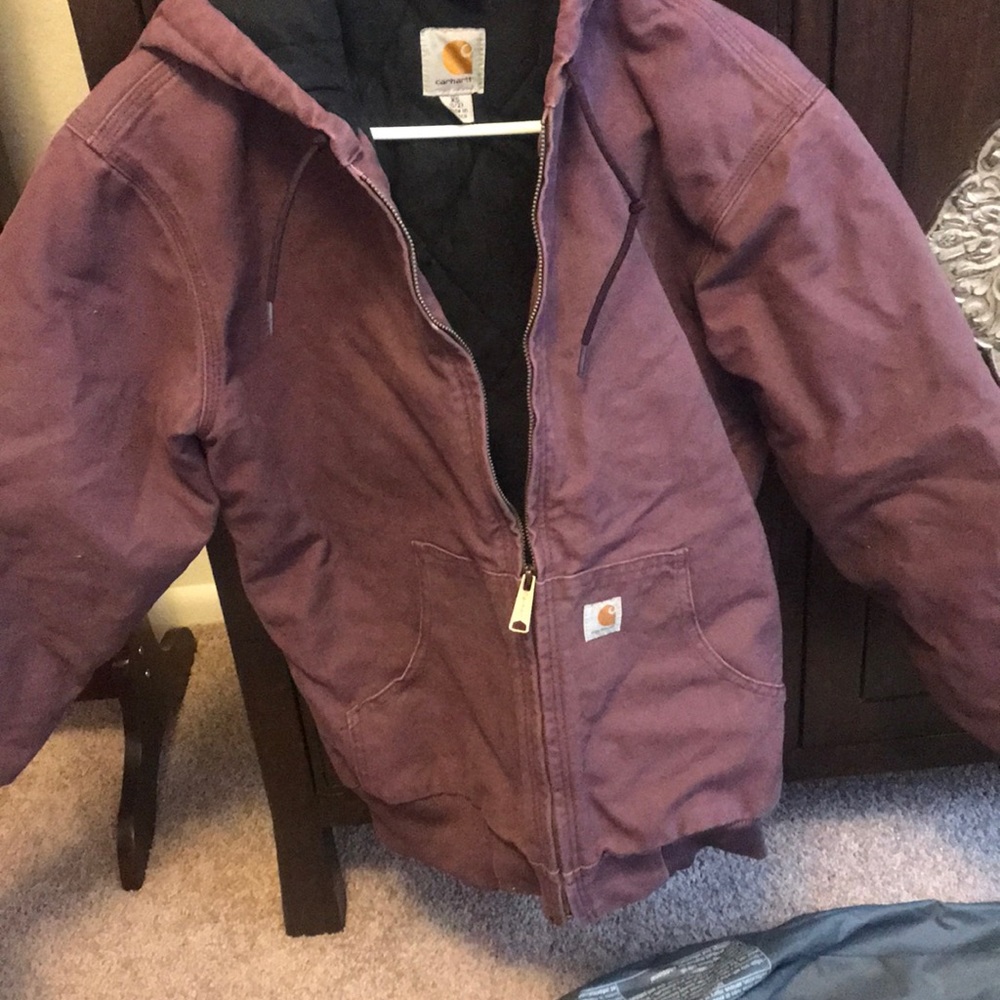 Carhartt coat - purple XS women’s